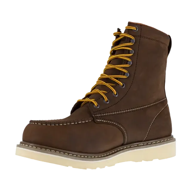 Reinforcer Steel-Toe 8 inch Work Boot Brown