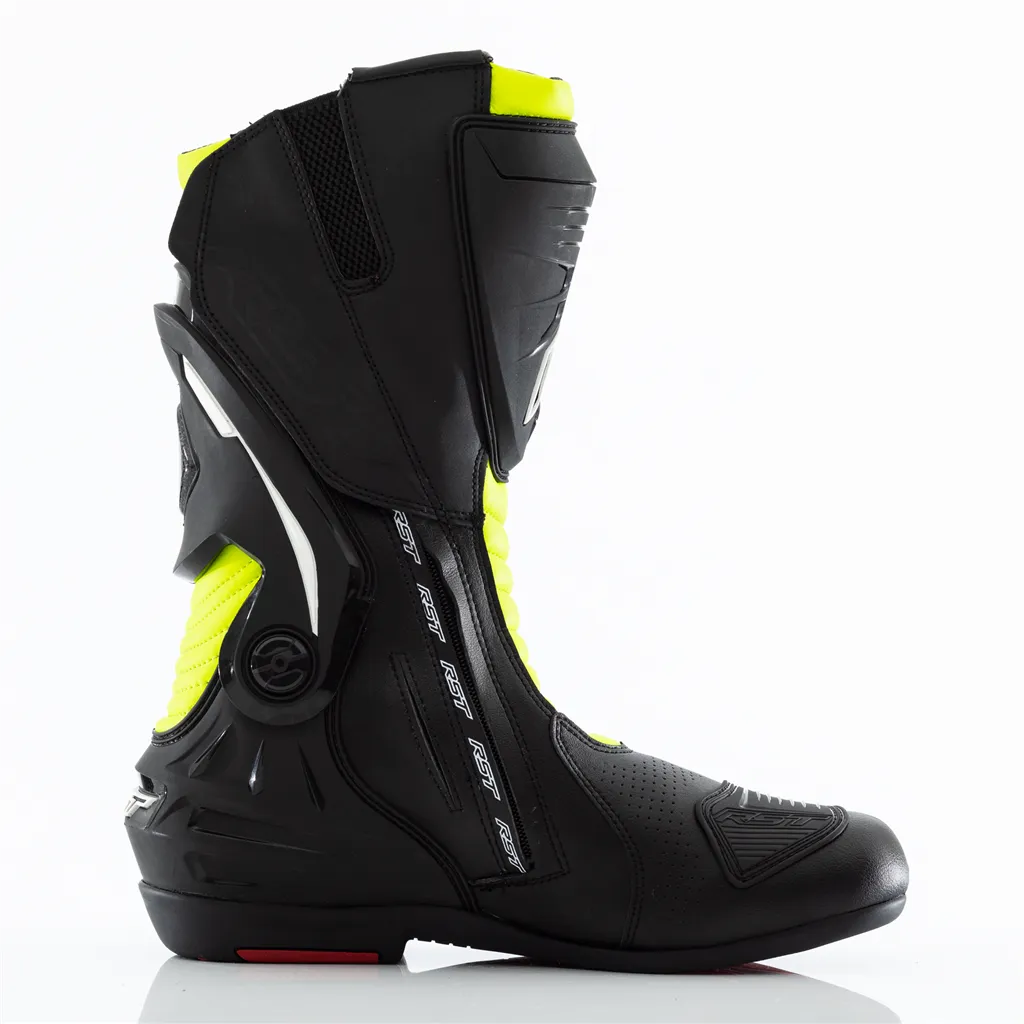 RST Tractech Evo 3 Sport CE Mens Boot - Black / Flo Yellow