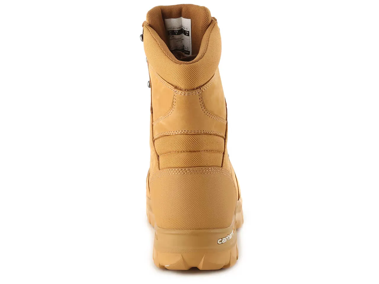 Rugged Flex Wp Ins. 8" Soft Toe Wheat Work Boot