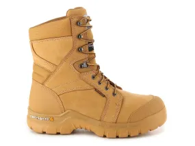 Rugged Flex Wp Ins. 8" Soft Toe Wheat Work Boot