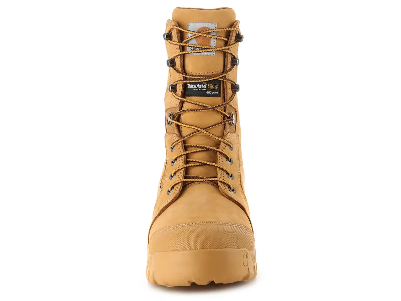 Rugged Flex Wp Ins. 8" Soft Toe Wheat Work Boot