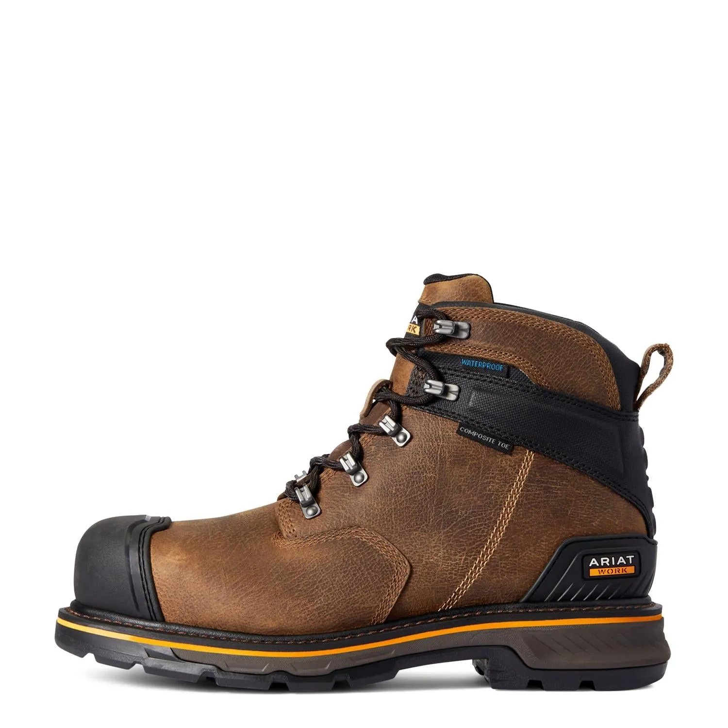 Stump Jumper 6in Waterproof Composite Toe Work Boot Dark Hickory