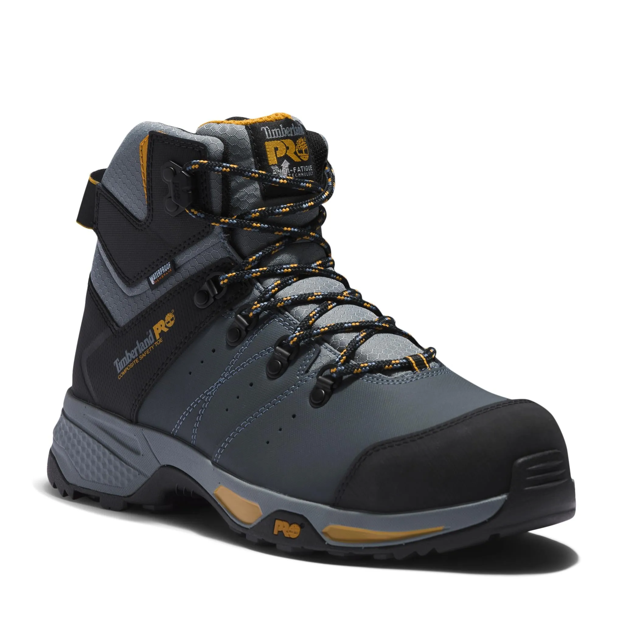 Switchback 6 Inch Composite-Toe Waterproof Work Boot Gray