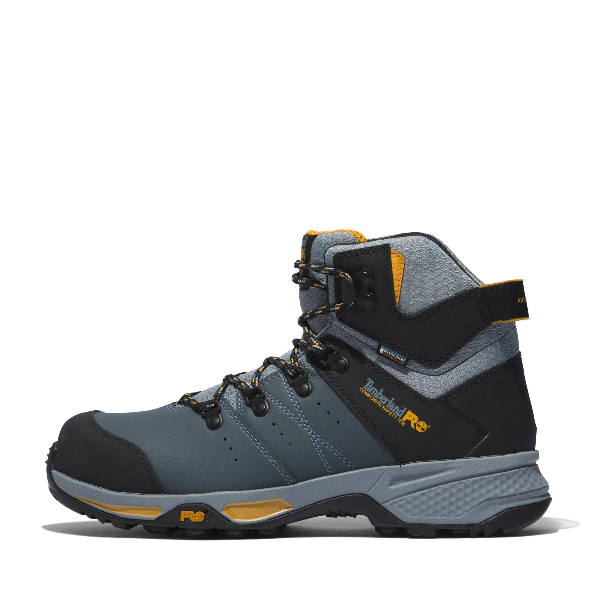 Switchback 6 Inch Composite-Toe Waterproof Work Boot Gray