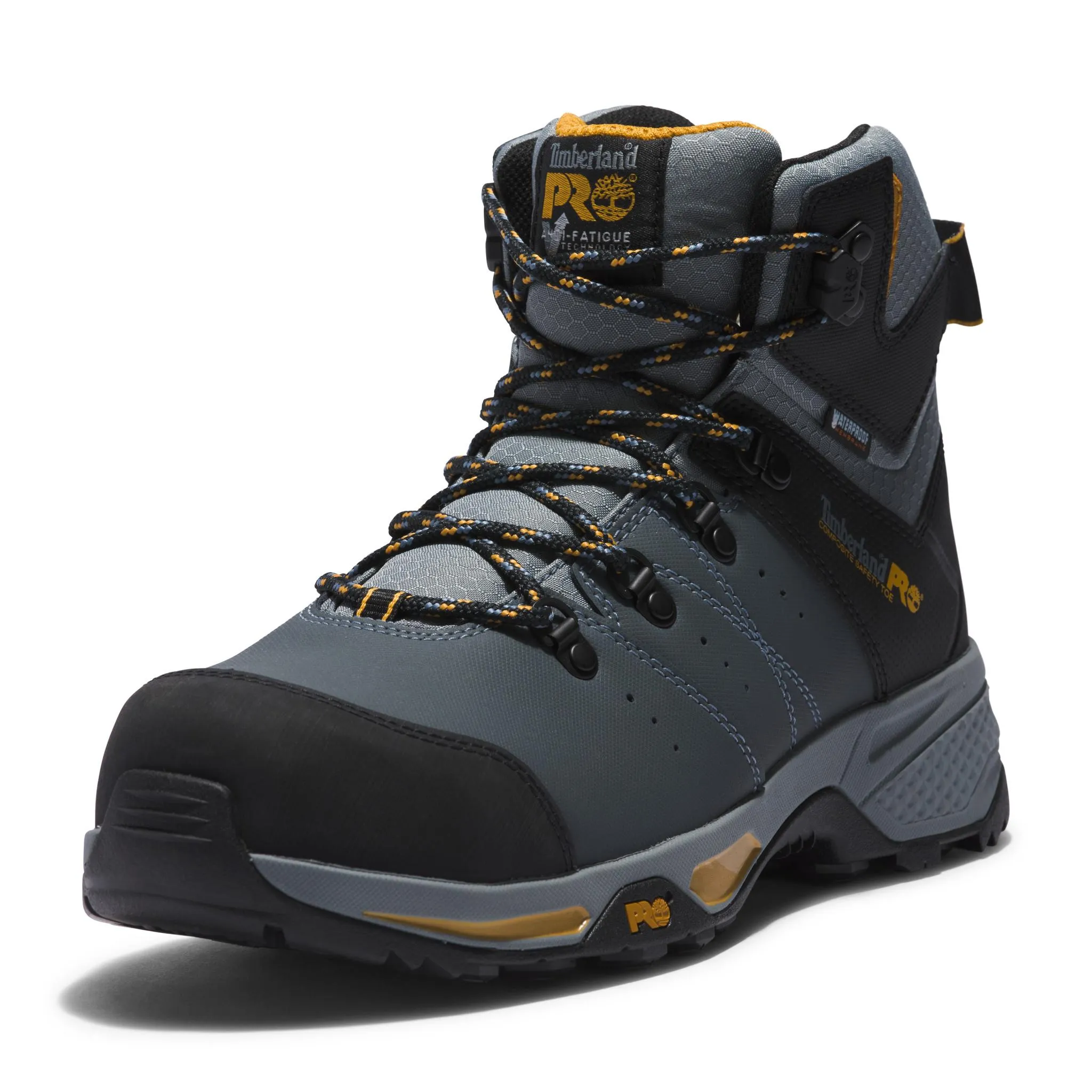 Switchback 6 Inch Composite-Toe Waterproof Work Boot Gray