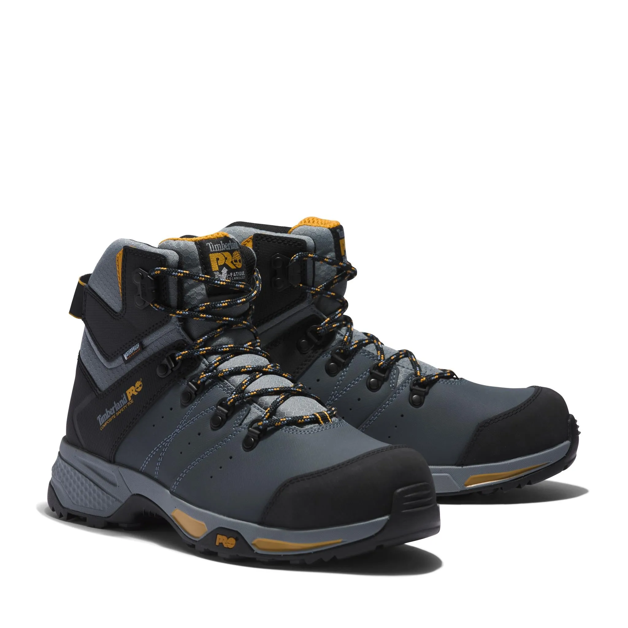 Switchback 6 Inch Composite-Toe Waterproof Work Boot Gray