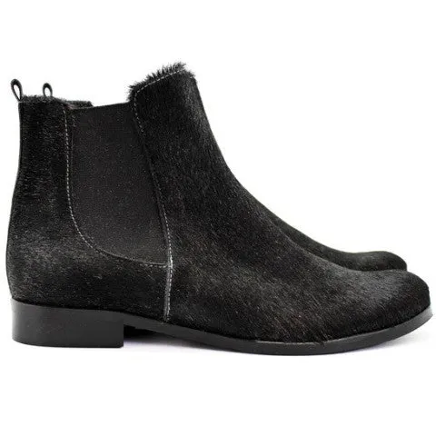 Taille - Black Platinum Cowhide Chelsea boot