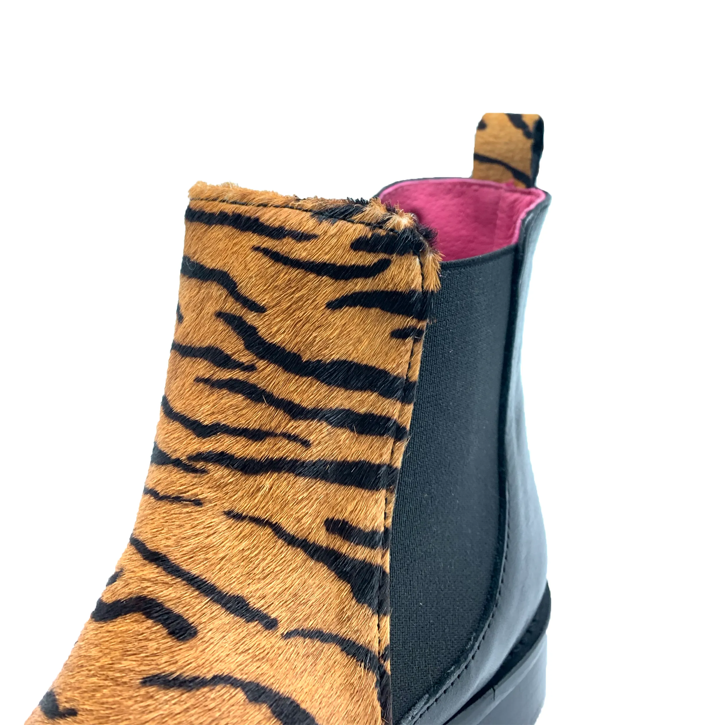 Taille -Tiger Cowhide Chelsey boot