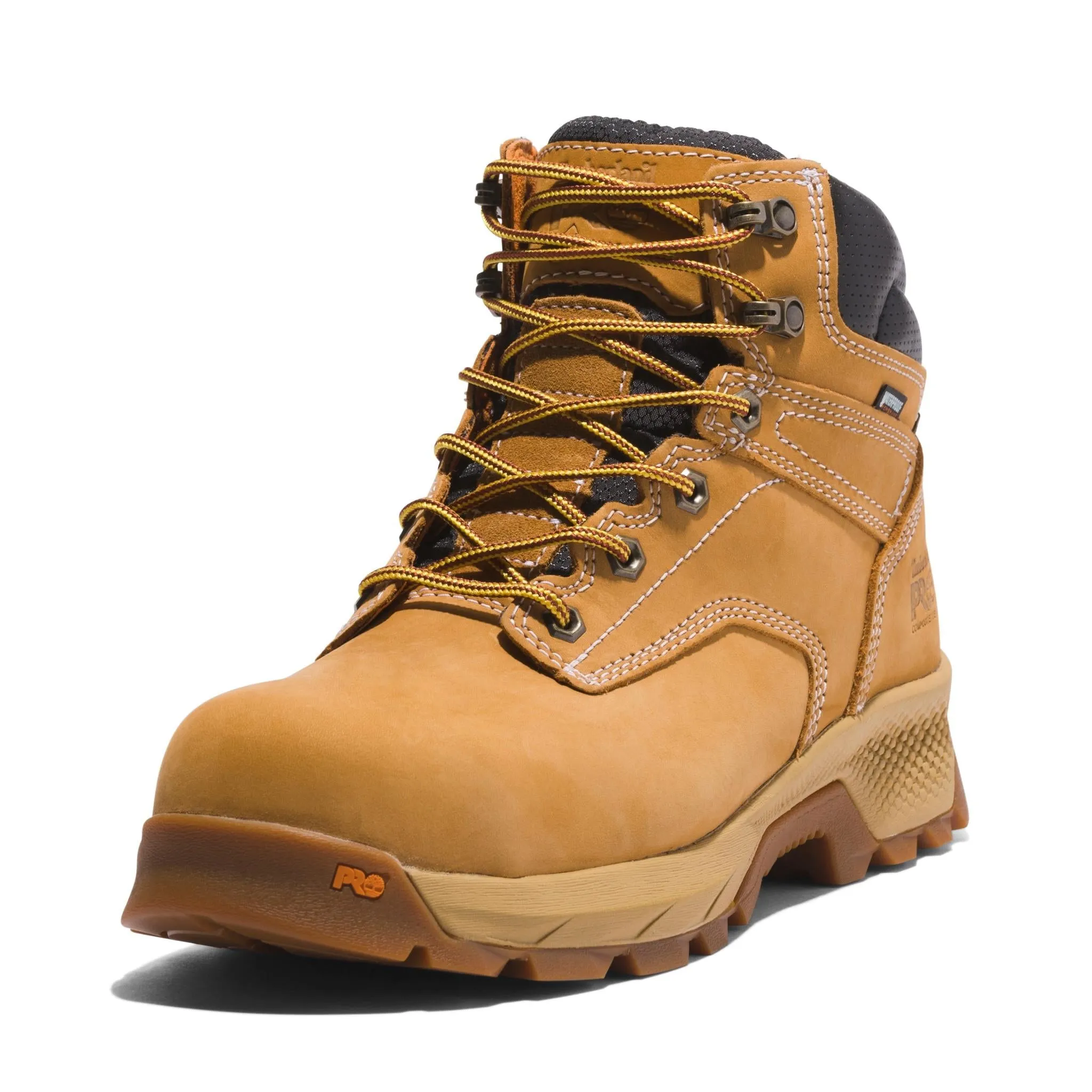 Titan Ev 6 Inch Composite-Toe Waterproof Work Boot Wheat