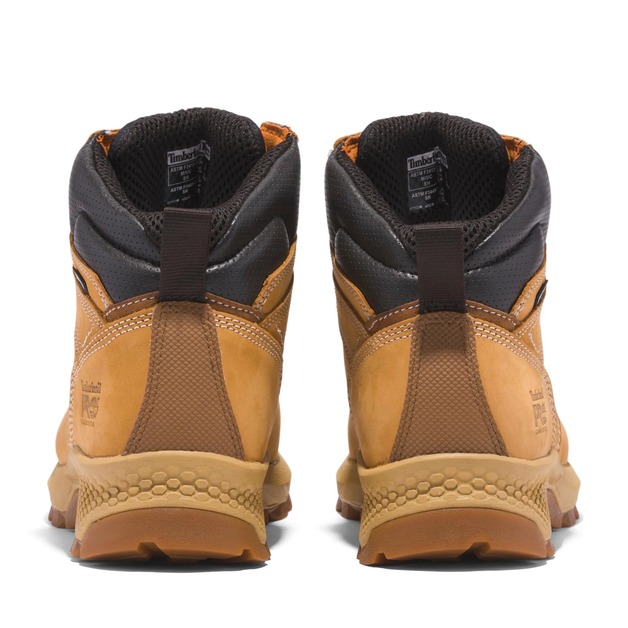 Titan Ev 6 Inch Composite-Toe Waterproof Work Boot Wheat