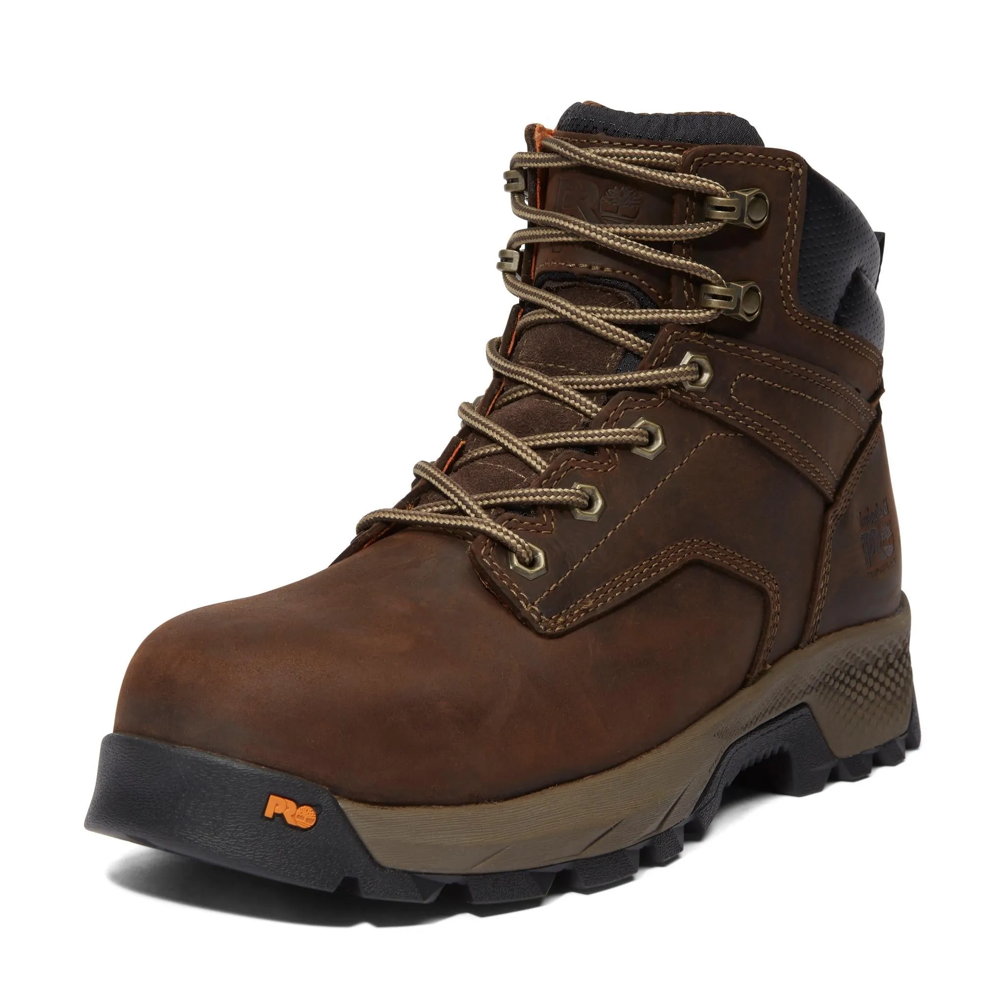 Titan Ev 6 Inch Composite-Toe Work Boot Brown