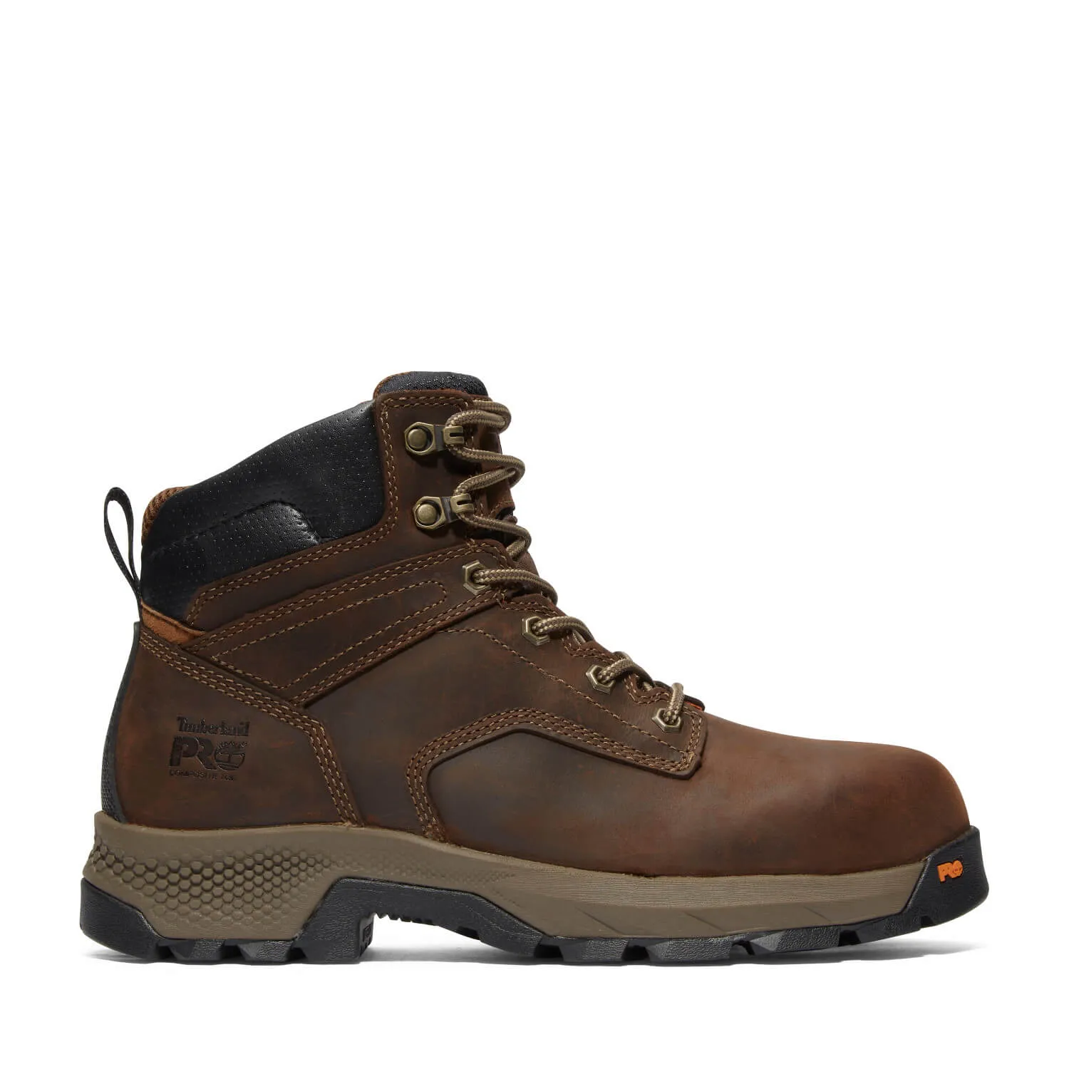 Titan Ev 6 Inch Composite-Toe Work Boot Brown