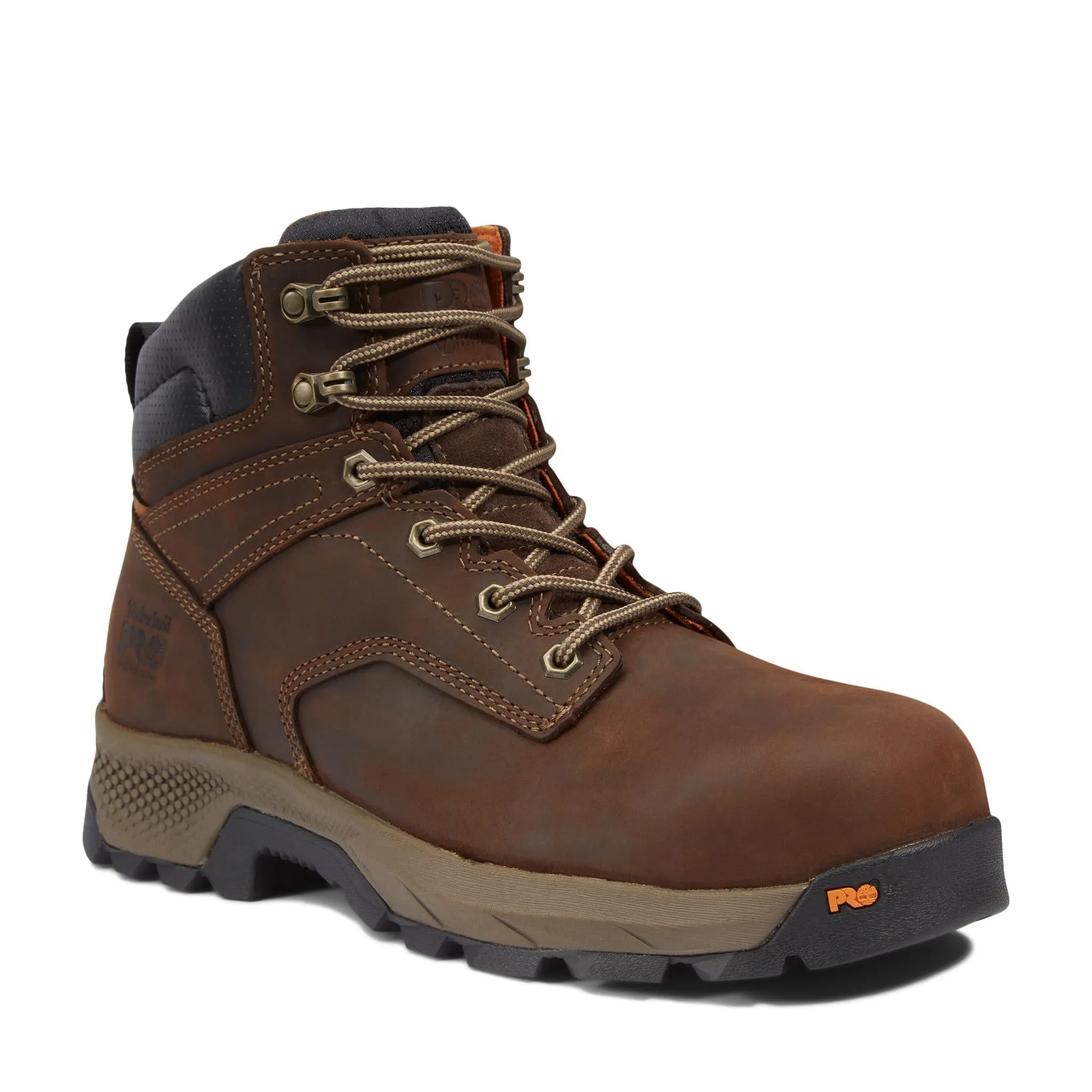 Titan Ev 6 Inch Composite-Toe Work Boot Brown