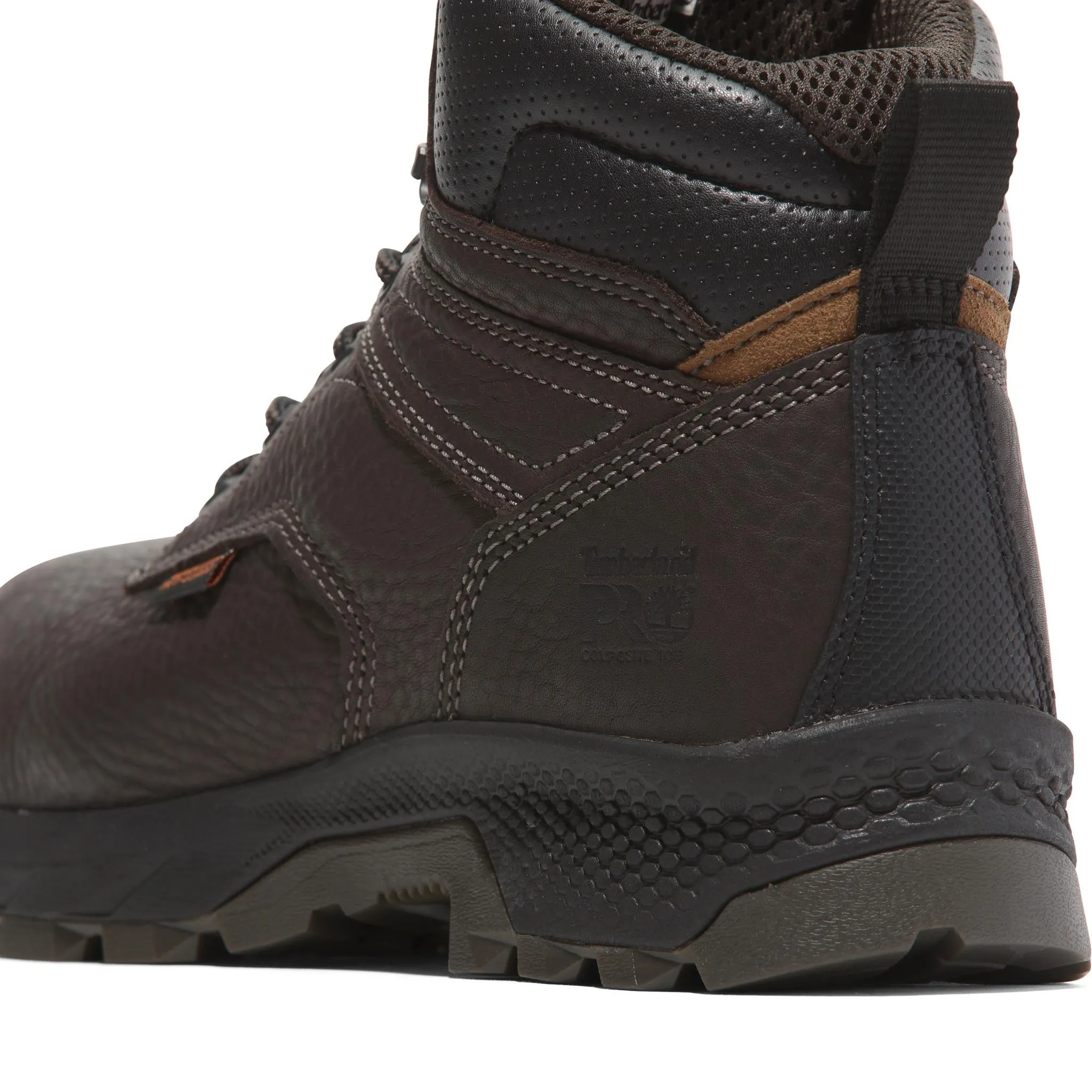 Titan Ev 6 Inch Composite-Toe Work Boot Dark Brown