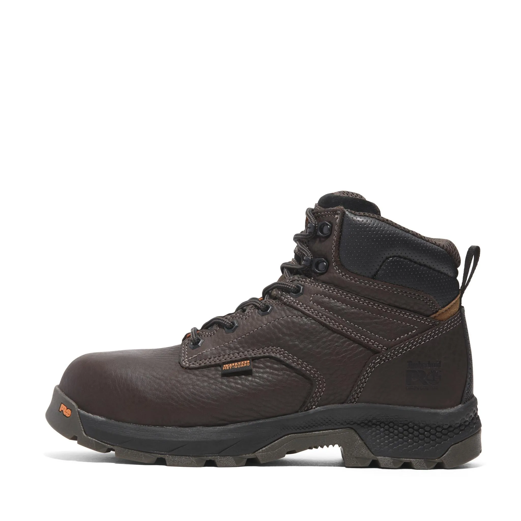 Titan Ev 6 Inch Composite-Toe Work Boot Dark Brown