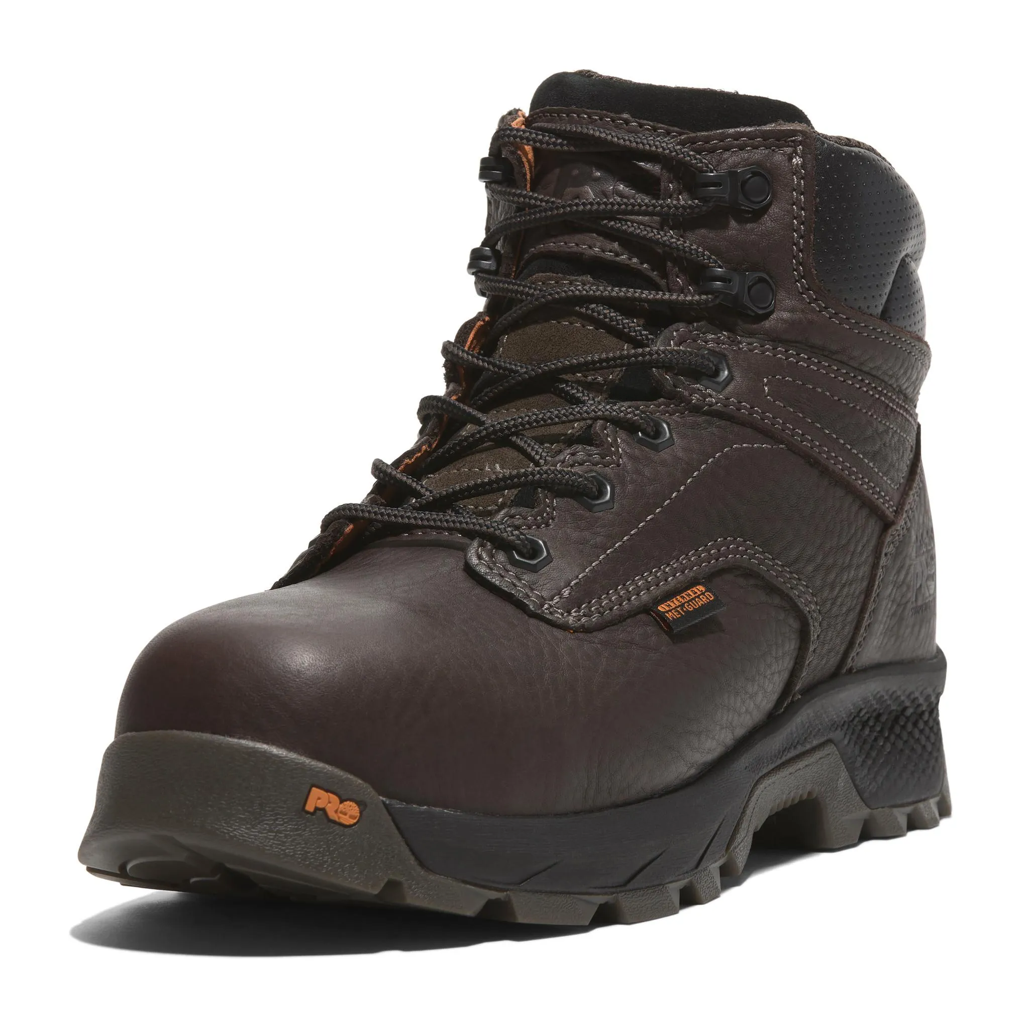 Titan Ev 6 Inch Composite-Toe Work Boot Dark Brown