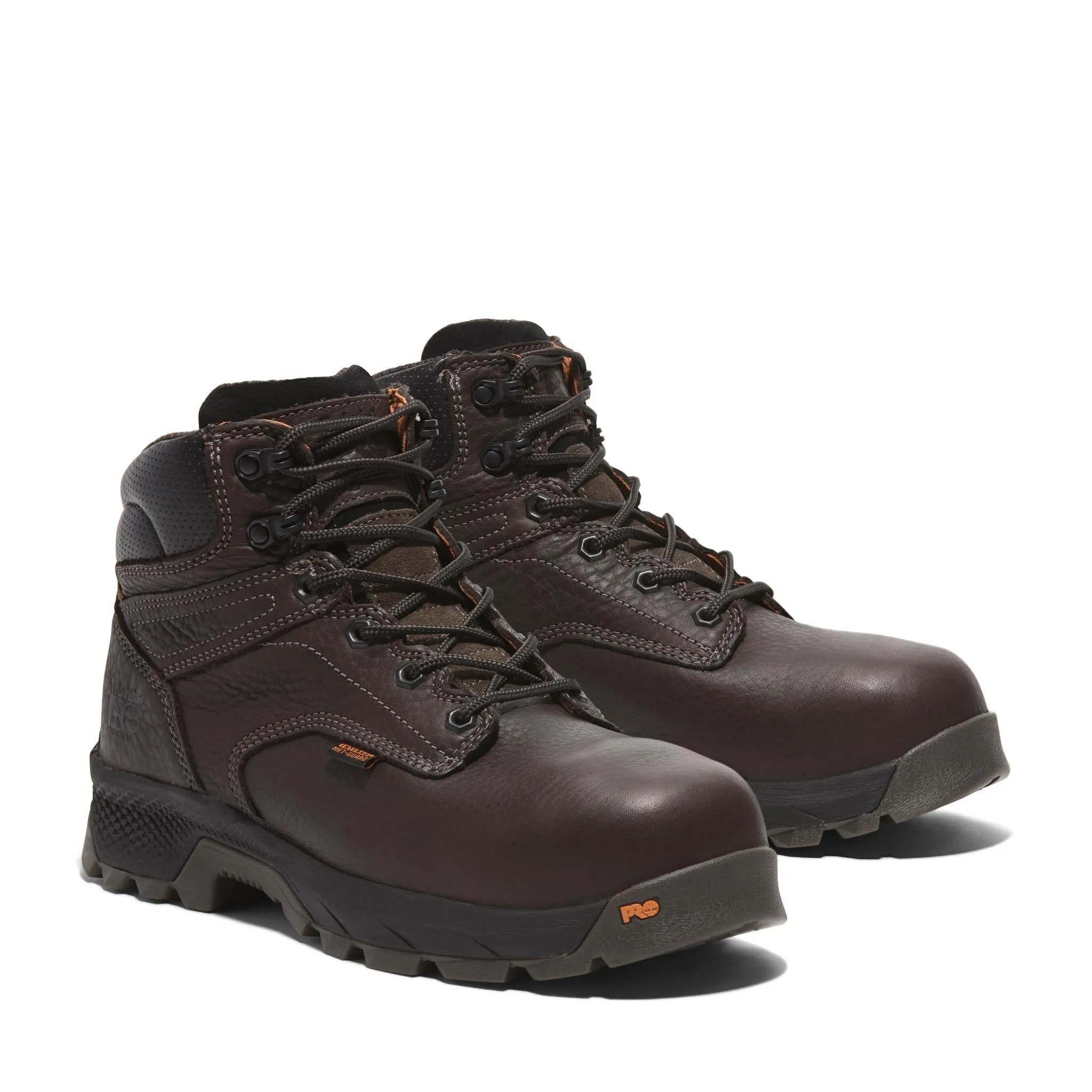 Titan Ev 6 Inch Composite-Toe Work Boot Dark Brown