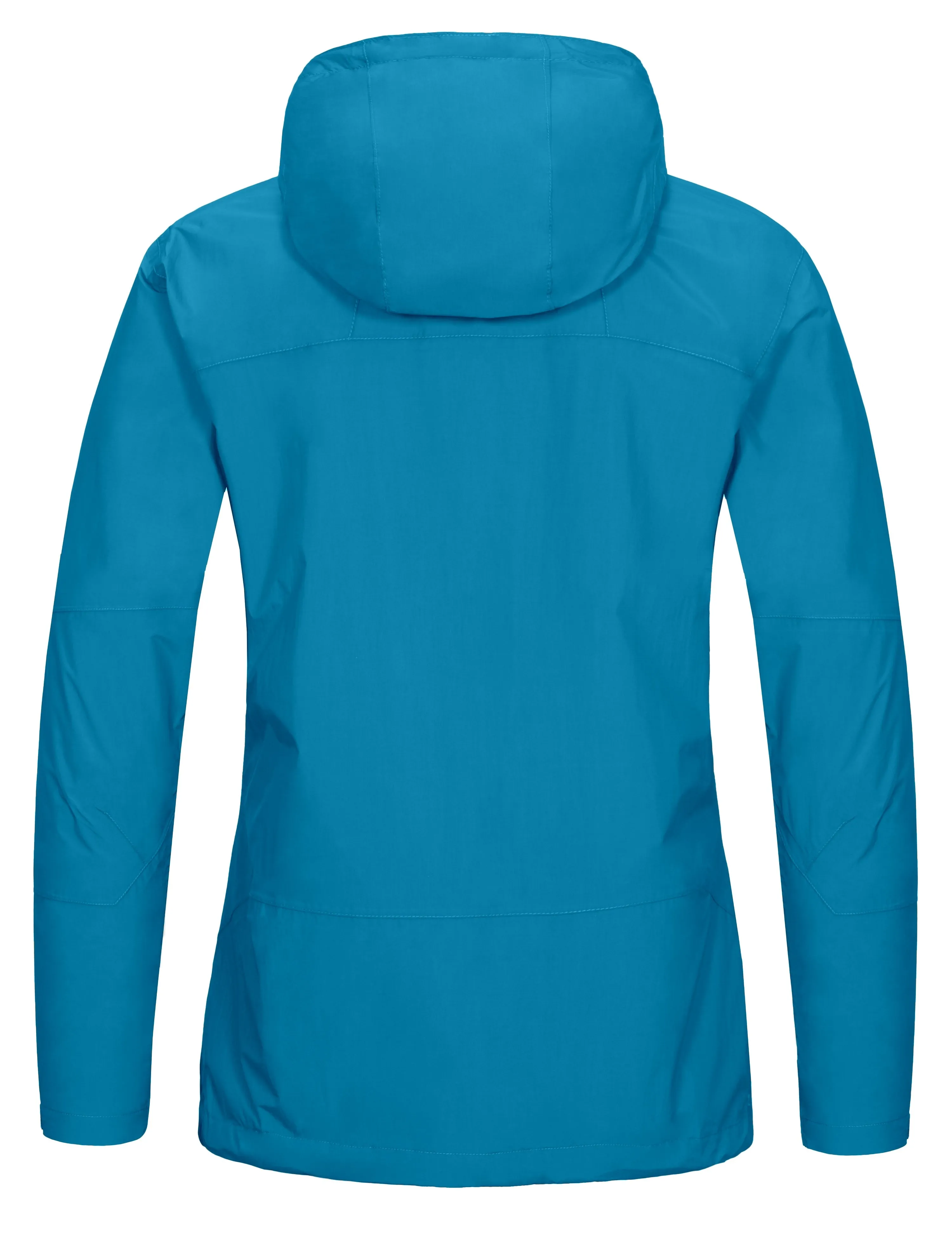 Women's Waterproof Breathable Shell Rain Jacket with Hood