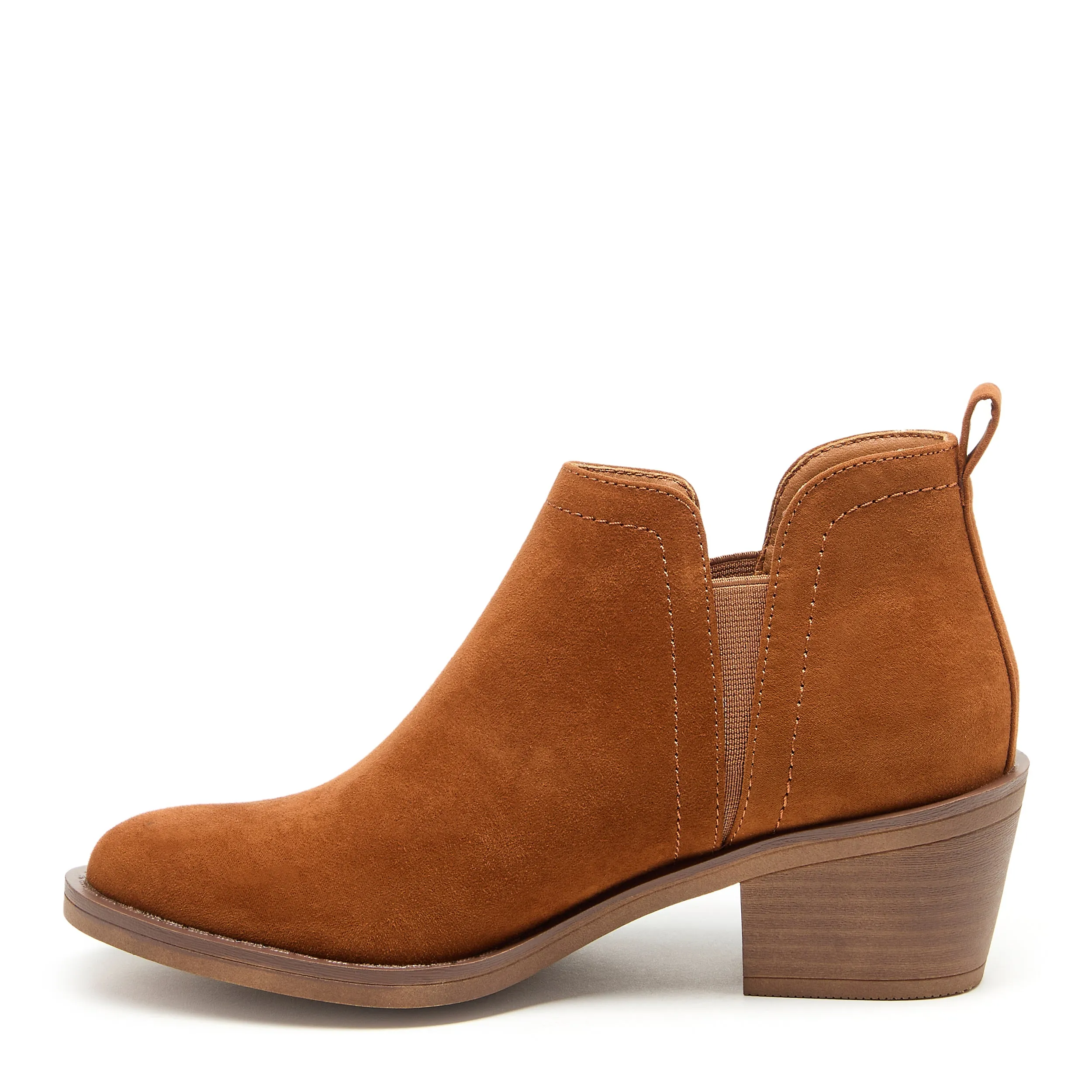 York Cognac Ankle Boots